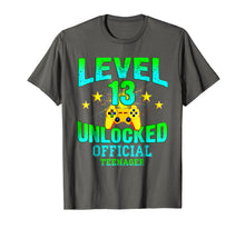 Load image into Gallery viewer, Official Teenager t Shirt Level 13 Unlocked Birthday Gifts

