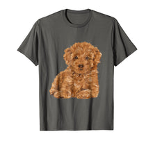 Load image into Gallery viewer, Poodle Dog T-Shirt Watercolor Style
