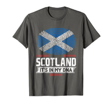 Load image into Gallery viewer, Scotland IT'S IN MY DNA Scottish Flag T-Shirt
