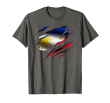 Load image into Gallery viewer, PHILIPPINE T-shirt Filipino Flag Tee Travel Gift Souvenir
