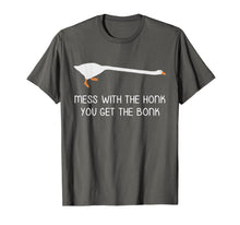 Load image into Gallery viewer, Mess With the Honk You Get the Bonk Goose Meme T-Shirt-987056
