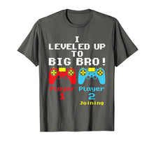 Load image into Gallery viewer, Leveled Up to Big Brother Pregnancy Announcement T-Shirt-488106

