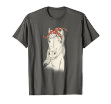 Load image into Gallery viewer, Cute Bandana Horse Horseback Riding T-Shirt-4081673
