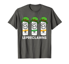 Load image into Gallery viewer, Lepreclawns Lucky Shamrock Drinking St Patrick's Day Claw T-Shirt-483449
