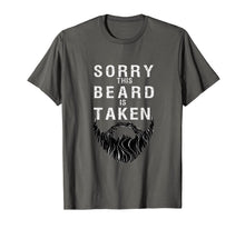 Load image into Gallery viewer, Mens Sorry This Beard is Taken tshirt,Valentines Day Gift for Him T-Shirt-1902287
