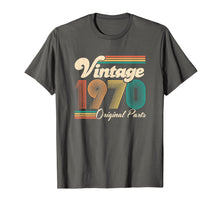 Load image into Gallery viewer, 50th Birthday Gift - Vintage 1970 - Retro Bday 50 Years Old T-Shirt-840780
