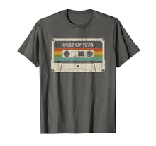 Load image into Gallery viewer, Vintage Best of 1978 41st Birthday Cassette T-Shirt-591726
