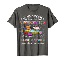 Load image into Gallery viewer, Left Unsupervised Fabric Store Quilting Sewing Crochet Gift T-Shirt-723504
