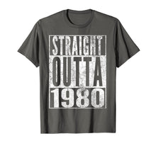 Load image into Gallery viewer, Straight Outta 1980 40th Birthday Gift Shirt 40 Years Old T-Shirt-551835

