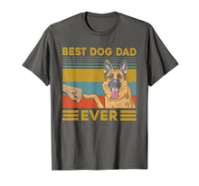 Load image into Gallery viewer, Best Dog Dad Ever German Shepherd Retro Vintage T-Shirt-585502

