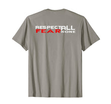 Load image into Gallery viewer, Combat sports T-Shirt - Respect All Fear None
