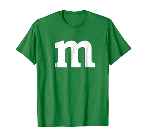 Letter M T-shirt Lower Case m Alphabet