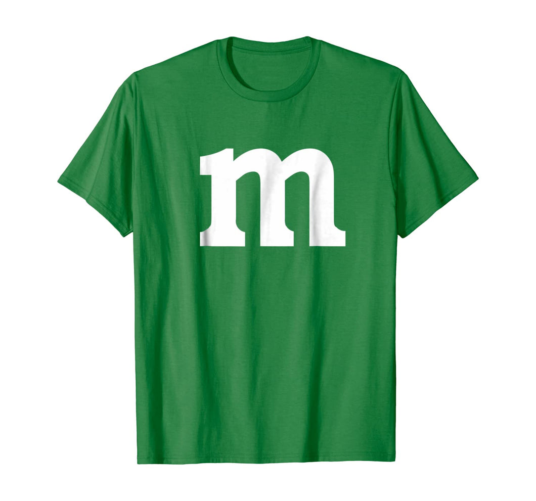 Letter M T-shirt Lower Case m Alphabet