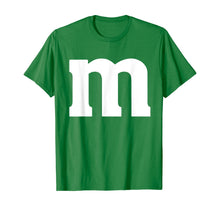 Load image into Gallery viewer, Letter m Shirt lower Case Halloween alphabet costume T-Shirt
