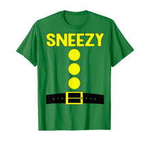 Load image into Gallery viewer, Sneezy Dwarf Halloween Costume Funny Gift Idea Sneezy Dwarf  T-Shirt
