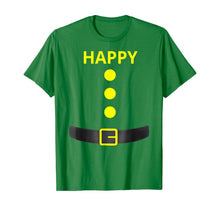 Load image into Gallery viewer, Happy Dwarf Halloween Costume Blue Shirt T-Shirt
