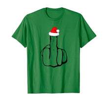 Load image into Gallery viewer, Middle Finger Jolly As Fuck Adult Joke Offensive Christmas T-Shirt
