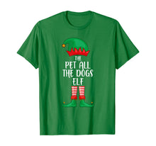 Load image into Gallery viewer, Pet All The Dogs Elf Christmas Party Matching Family Group T-Shirt
