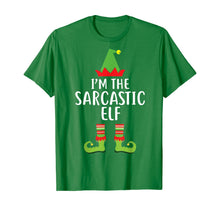 Load image into Gallery viewer, I'm The Sarcastic Elf Matching Family Group Christmas Shirt
