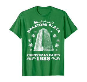 Nakatomi Plaza Christmas Party 1988 Men Boy Pop Culture T-Shirt