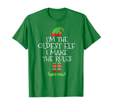 Load image into Gallery viewer, I'm The Oldest Elf I Make The Rules T Shirt
