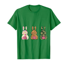 Load image into Gallery viewer, Floral Leopard Camouflage Easter Bunny Flower Rabbit Gift T-Shirt-329059
