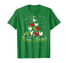 Load image into Gallery viewer, Christmas Tree Merry Christmas Chicken Lover Gift T-Shirt
