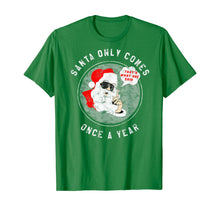 Load image into Gallery viewer, Christmas Santa Funny Xmas Christmas July Holiday Party Joke T-Shirt
