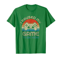 Load image into Gallery viewer, I Paused My Game To Be Here Gamer Vintage T-Shirt
