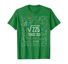 Load image into Gallery viewer, Square Root Of 225 15th Birthday 15 Year Old Gifts Math Bday T-Shirt
