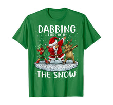 Load image into Gallery viewer, Santa Dabbing Through The Snow Funny Christmas Boys Kids T-Shirt
