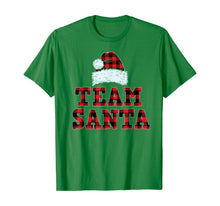 Load image into Gallery viewer, Team Santa Buffalo Plaid Christmas Family Matching Pajamas T-Shirt
