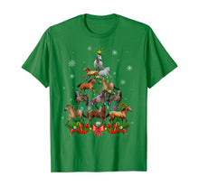 Load image into Gallery viewer, Horse Christmas Tree Lights Funny Horse Xmas Gift T-Shirt
