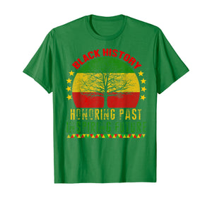 Honoring Past Inspiring Future Black History Month T-Shirt-1059105