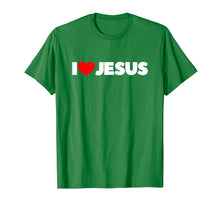 Load image into Gallery viewer, I Love (Heart) Jesus T-Shirt

