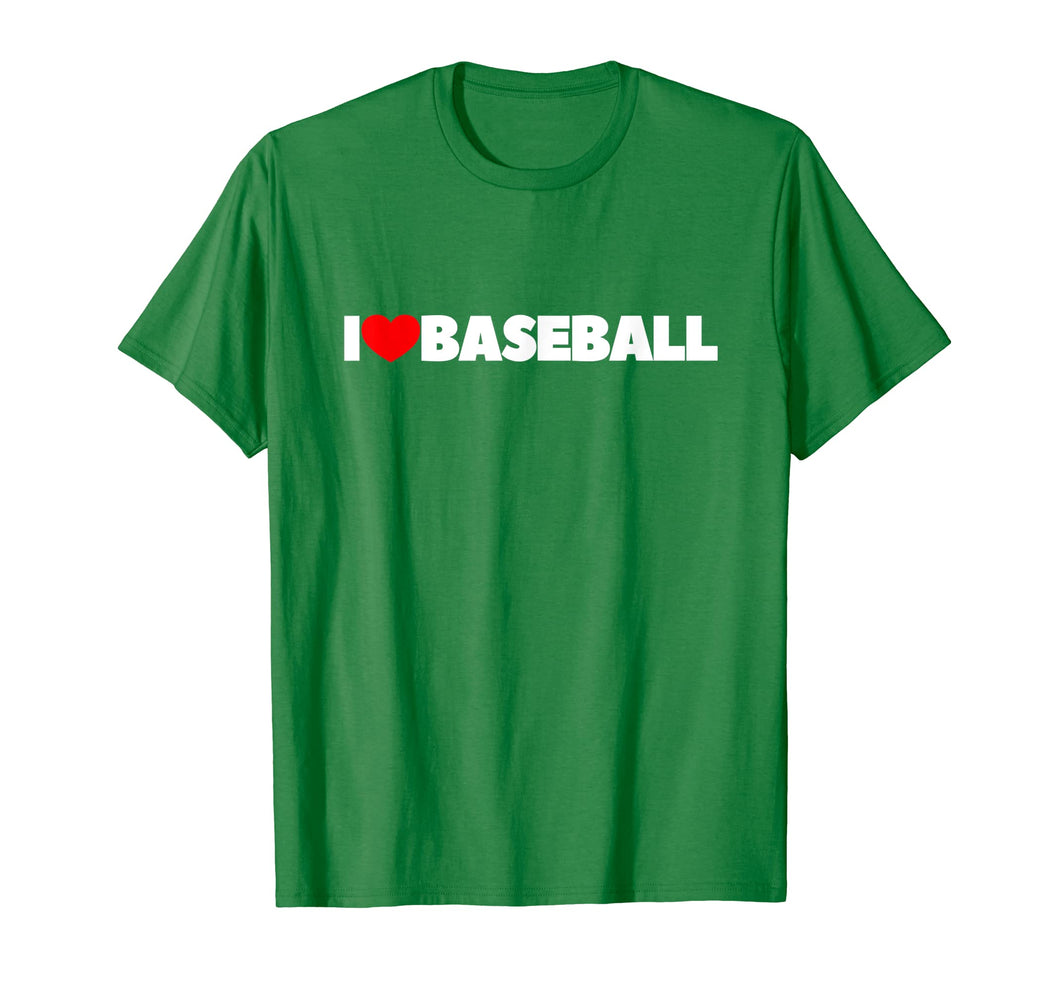 I Love (Heart) Baseball T-Shirt