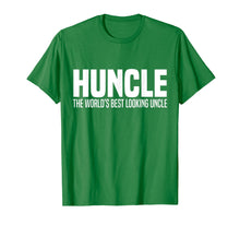 Load image into Gallery viewer, Huncle The World's Best Looking Uncle Family Gift Funny Tee
