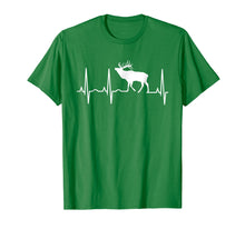 Load image into Gallery viewer, Elk Heartbeat Shirt - Best Elk Lover T-Shirt Men Women Kids
