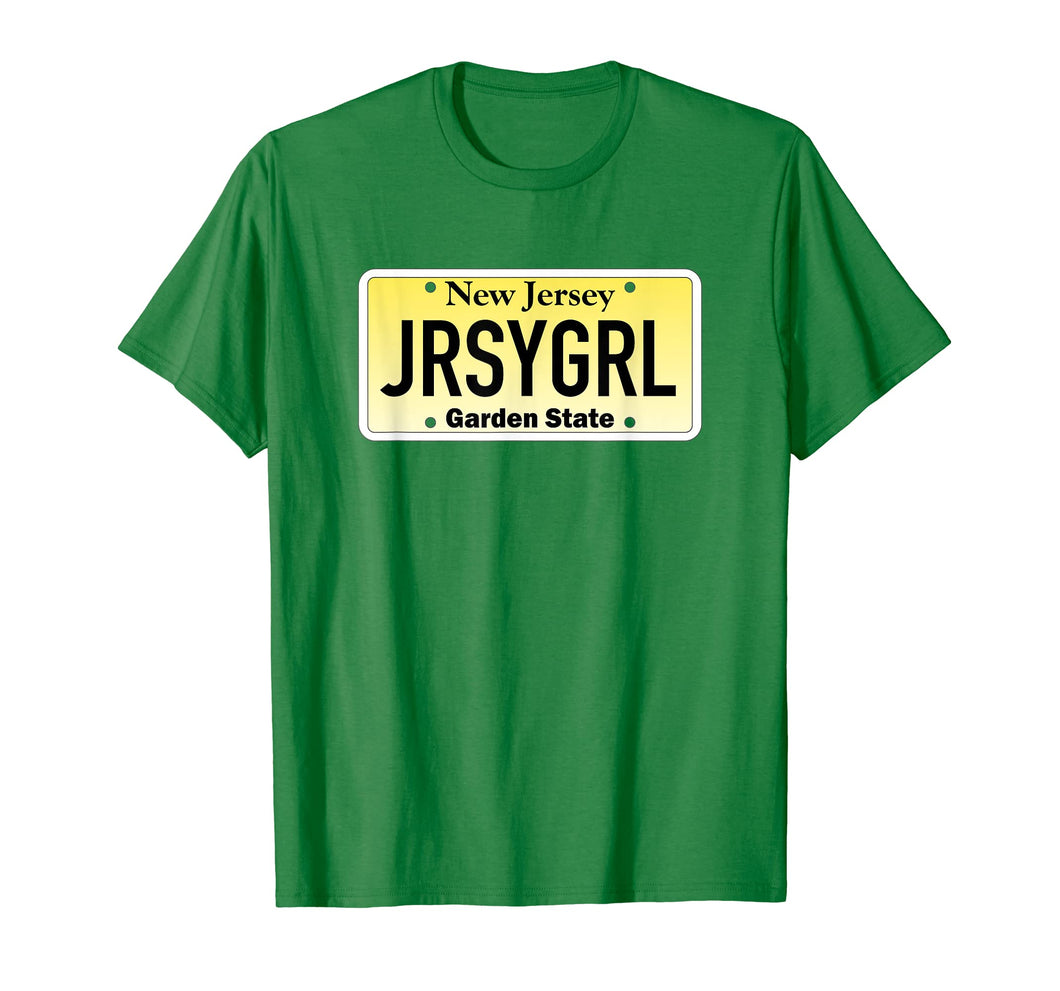 Jersey Girl New Jersey License Plate T-Shirt