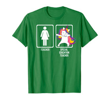 Load image into Gallery viewer, DABBING UNICORN SPECIAL EDUCATION TEACHER T-Shirt Gift Dab
