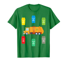 Load image into Gallery viewer, Recycling Trash Garbage Truck T Shirt Funny Toddler Boy Kids
