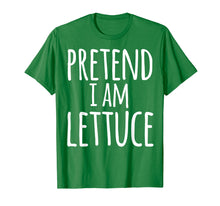 Load image into Gallery viewer, Funny Lazy Halloween Shirt PRETEND I AM LETTUCE Costume
