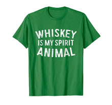 Load image into Gallery viewer, Whiskey Is My Spirit Animal T-Shirt Drinking Gift Shirt
