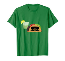 Load image into Gallery viewer, Taco Time T-Shirt - Funny Sunglasses Burrito Mexican Food
