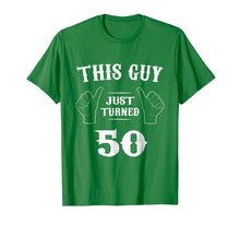Load image into Gallery viewer, Mens This Guy Just Turned 50 Funny 50 Year Old Birthday T-shirt
