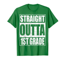 Load image into Gallery viewer, Straight Outta 1st Grade T-Shirt Funny 2019 Graduation Shirt
