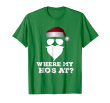 Load image into Gallery viewer, Funny Christmas T Shirt Where's My Ho's At Santa X-MAS Gift
