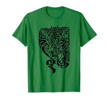 Load image into Gallery viewer, T-Shirt - Stingray and Turtle Maori tattoo style
