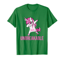 Load image into Gallery viewer, Unicorn Dabbing Breast Cancer Warrior Shirt
