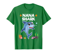 Load image into Gallery viewer, Nana Shark Shirt Grandma Birthday Mothers Day Gift T-Shirt
